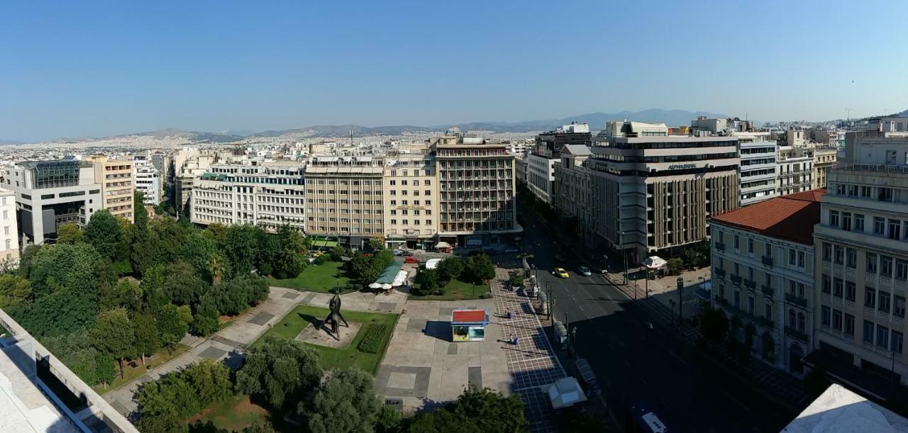 Apartmán Athens Center Panoramic Flats Exteriér fotografie